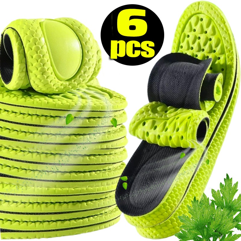 Men'S Shoes With Memory Foam - 2/6Pcs EVA Deodorizing Memory Foam Insoles