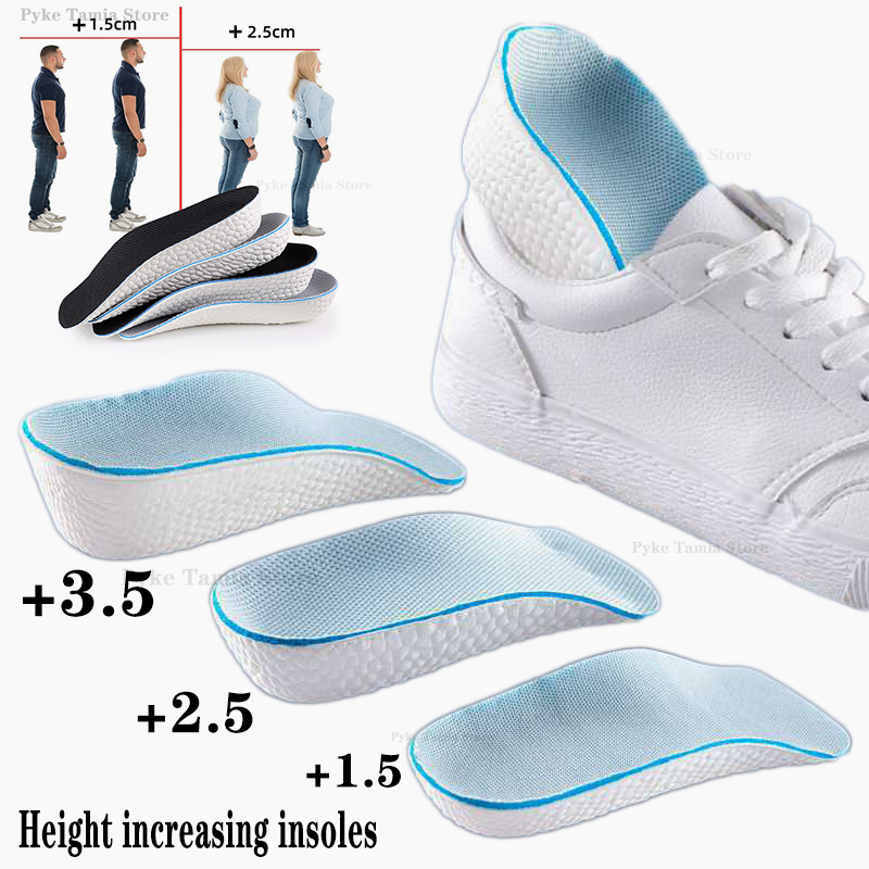Men'S Shoes With Memory Foam - Tăng Chiều Cao Đế Lót Cách