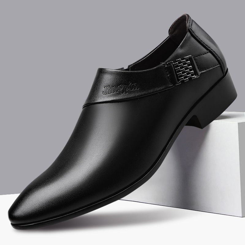 Men Shoes For Office Work - Men PU Leather Shoes Formal Dress