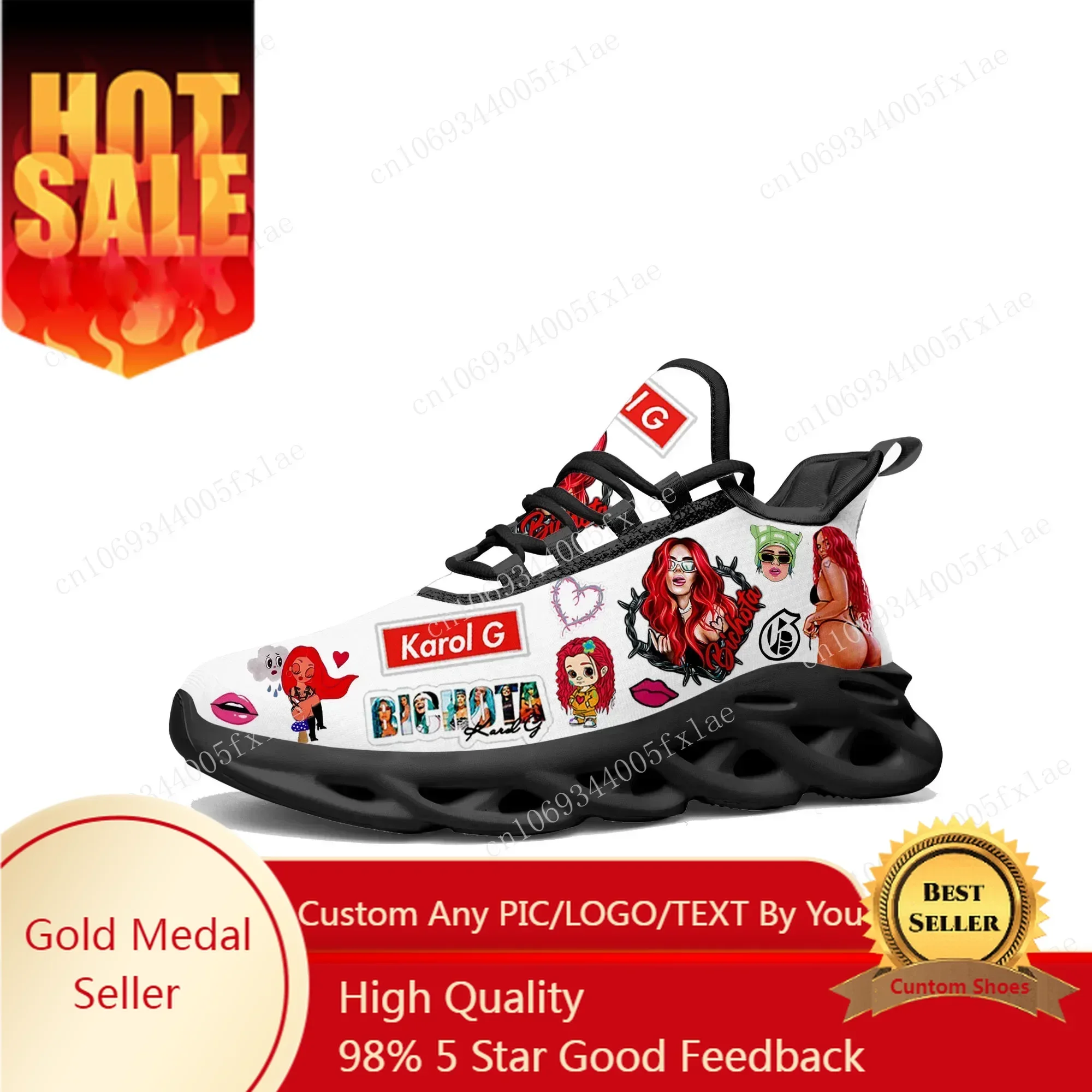 Men'S Shoes Quality - Karol G Bichota Flats Sneakers Mens