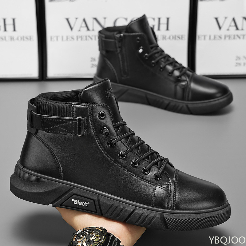 Men'S Shoes Daily Use - New spring autumn simple comfortable high