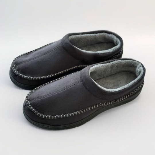 Men'S Shoes With Memory Foam - Men Slippers Winter Indoor Memory Foam