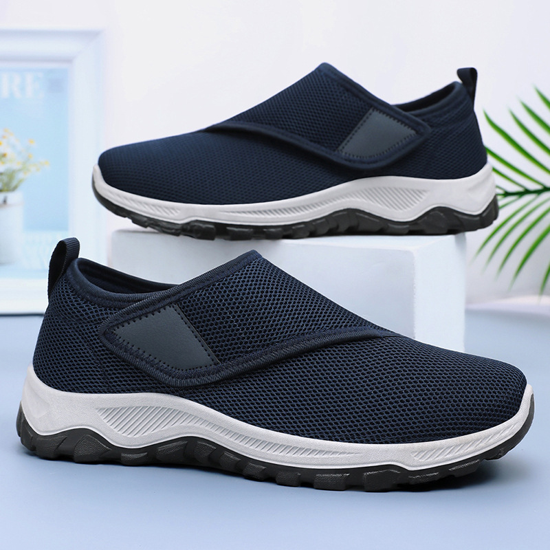 2026 New Summer Men's Mesh Sho - đánh giá và giá Men Shoes Velcro