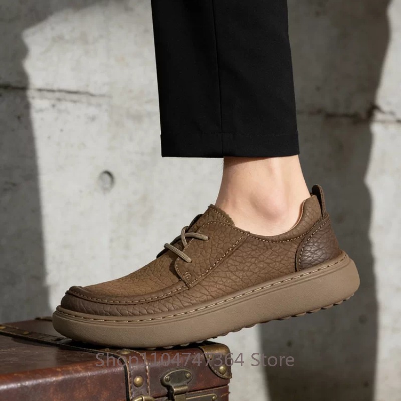 British Style Flat Sole Casual - đánh giá và giá Men Shoes For Office Work