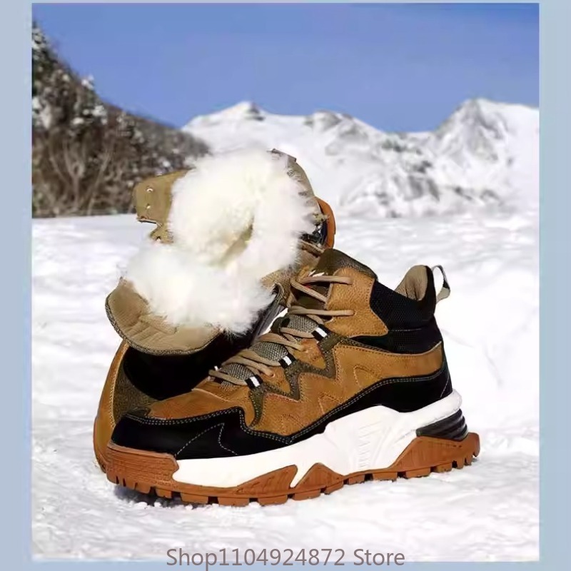 Winter Warm Wool Cotton Shoes  - đánh giá và giá Men'S Shoes Daily Use