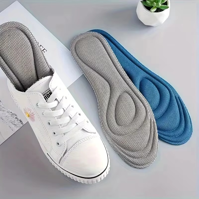 4 PCS  Sports Massage Insole M - đánh giá và giá Men'S Shoes With Memory Foam