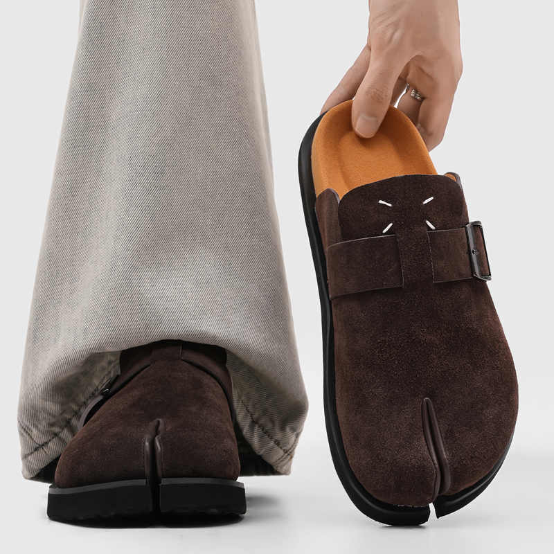 New Trendy Men Split-toe Mule  - đánh giá và giá Men'S Shoes Quality