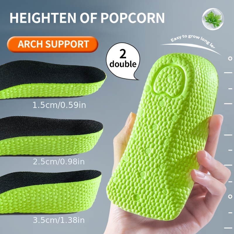 Invisble Insoles High Arch Sup - đánh giá và giá Men'S Shoes With Memory Foam