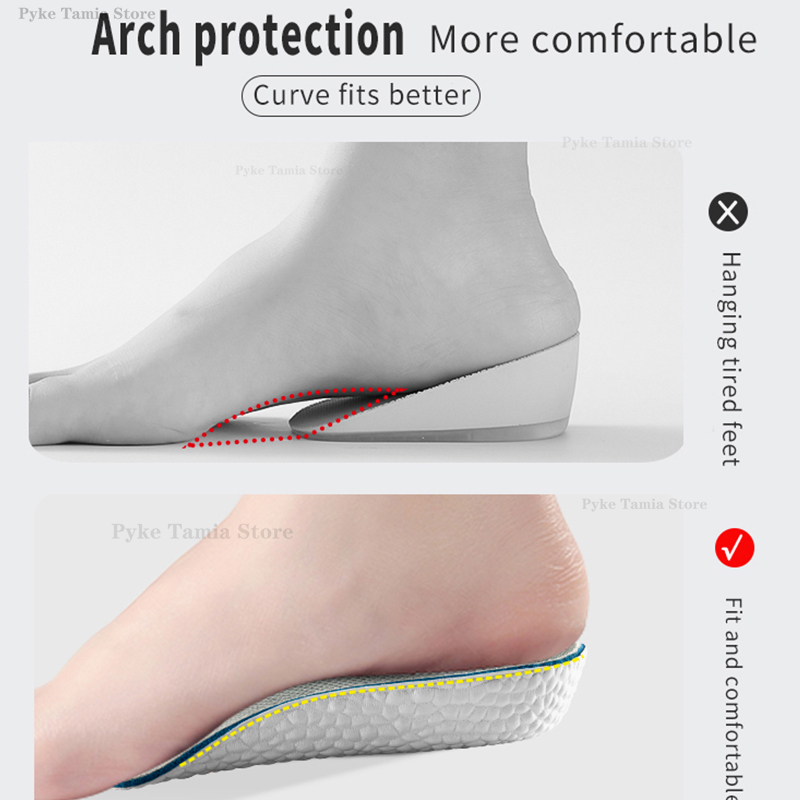 Tăng Chiều Cao Đế Lót Cách Nhi - đánh giá và giá Men'S Shoes With Memory Foam