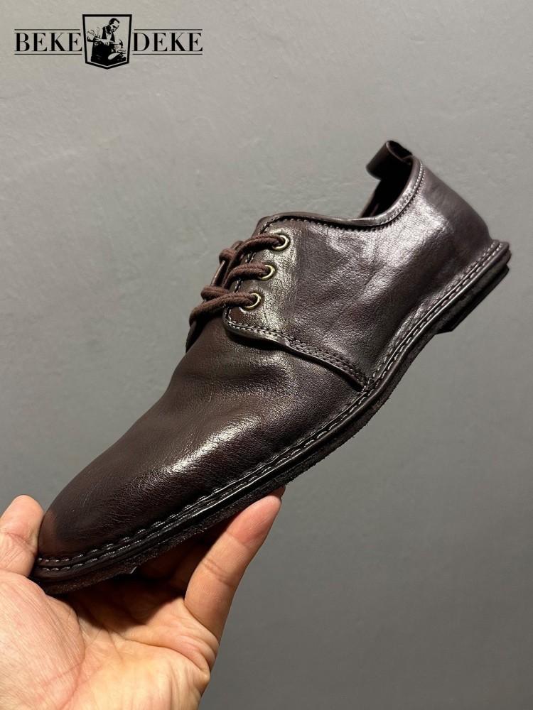 Vintage Mens Genuine Leather S - đánh giá và giá Men Shoes For Office Work