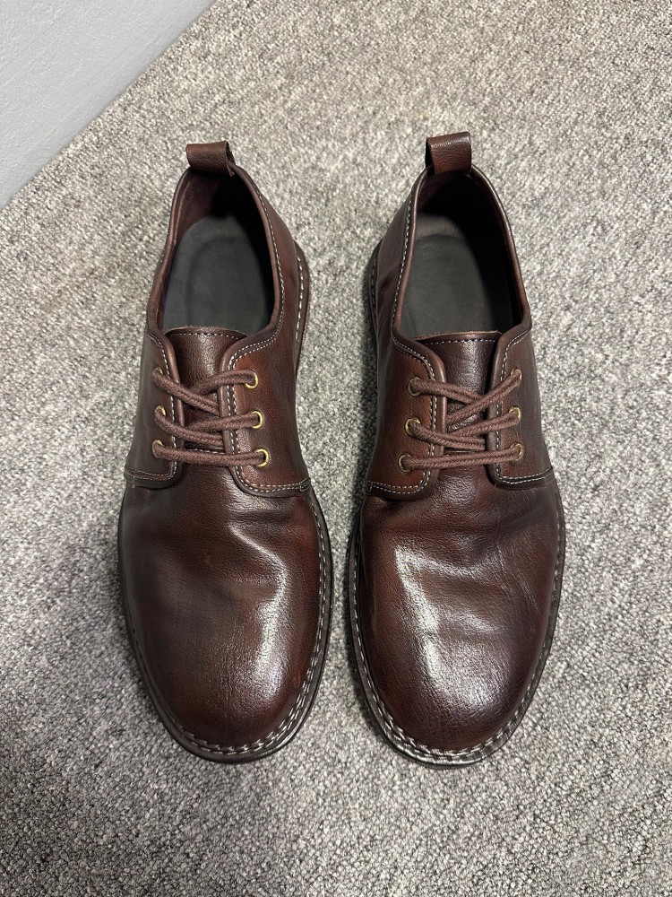 Vintage Mens Genuine Leather S - đánh giá và giá Men Shoes For Office Work