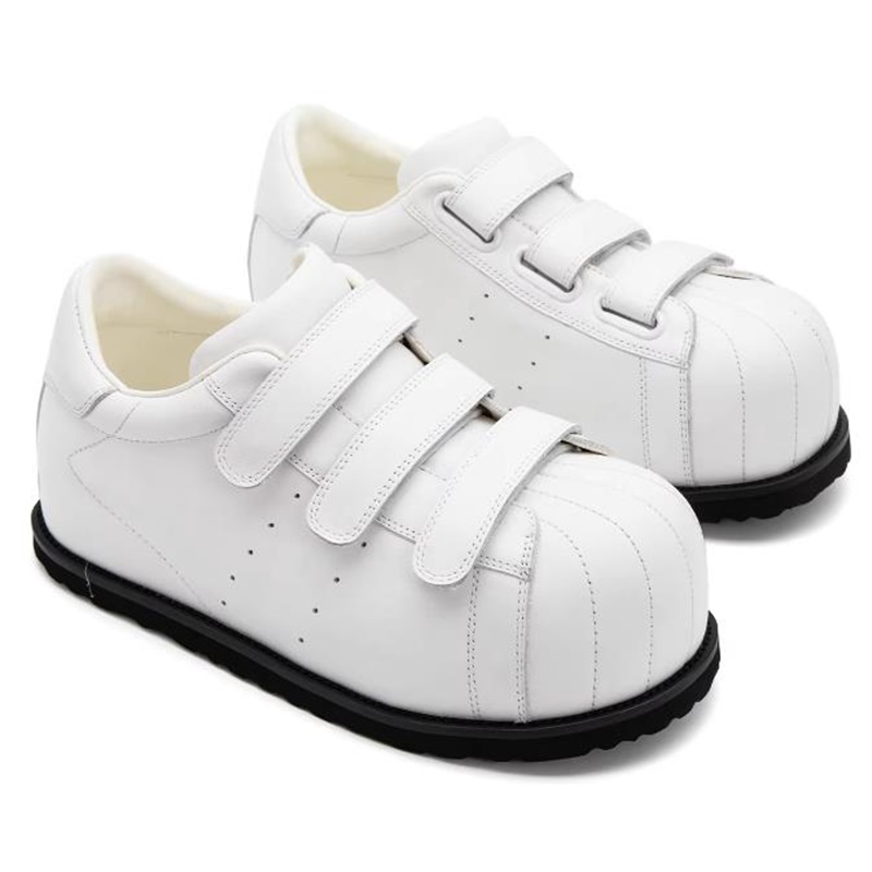 Full-leather Shell-toe Skate S - đánh giá và giá Men Shoes Velcro