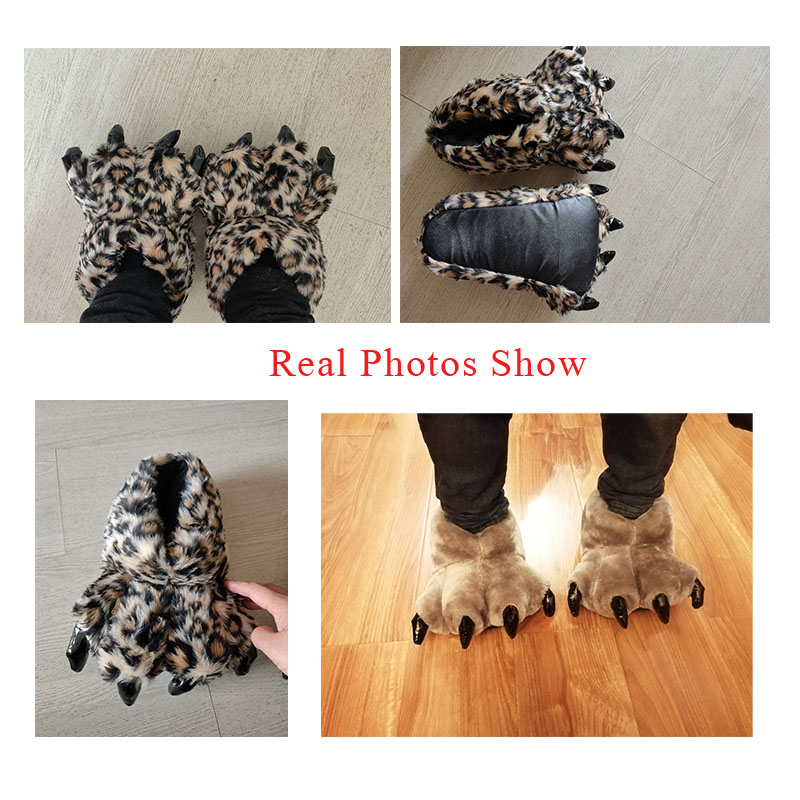 Size 35-43 Đen Động Vật Paw Ch - đánh giá và giá Men'S Shoes To Women'S