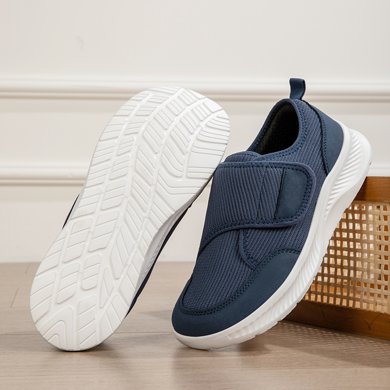 Men's Wide-Fit Mesh Breathable - đánh giá và giá Men Shoes Velcro