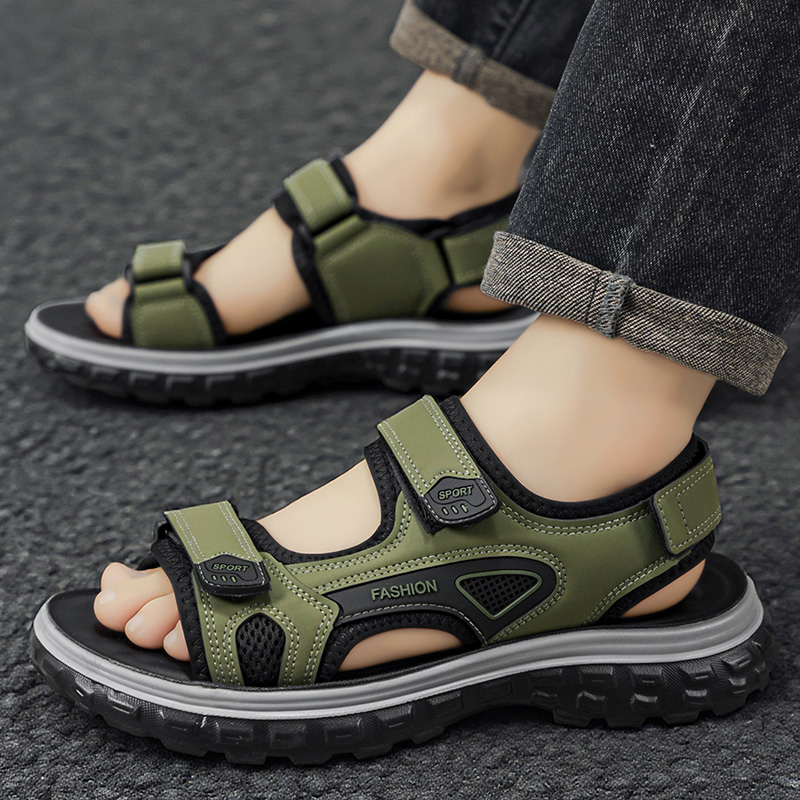 Men's Outdoor Non-Slip and Wea - đánh giá và giá Men Shoes Velcro