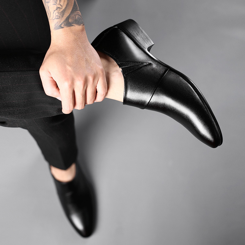 Oxfords Leather Shoes for Men  - đánh giá và giá Men Shoes For Office Work