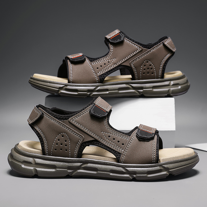 Men's summer outdoor sandals,  - đánh giá và giá Men Shoes Velcro