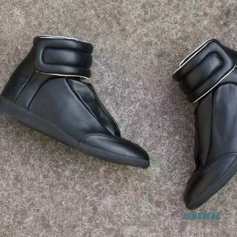 Black Solid Color Men's Casual - đánh giá và giá Men Shoes Velcro
