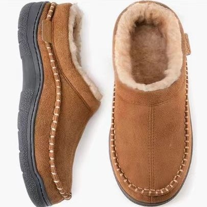 Men Slippers Winter  Indoor Me - đánh giá và giá Men'S Shoes With Memory Foam