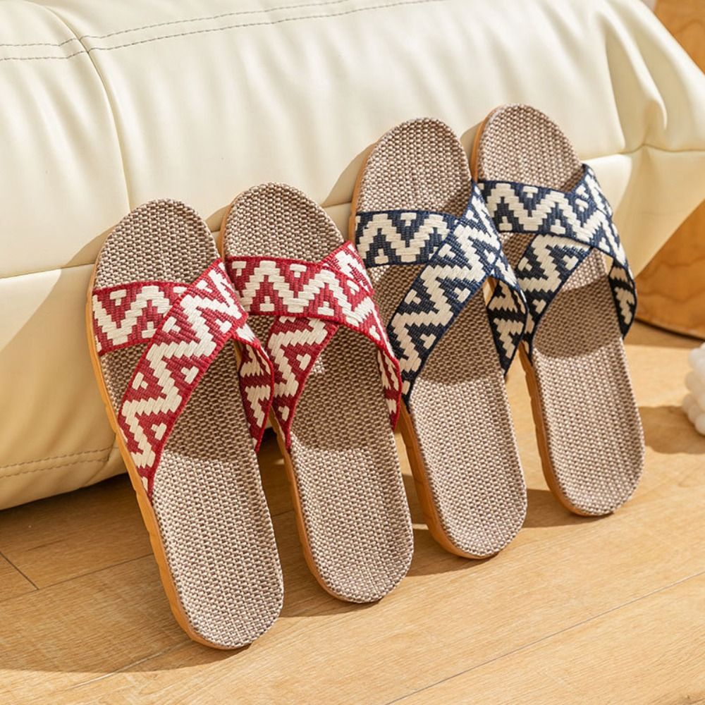 Fashion Ethnic Style Linen Cro - đánh giá và giá Men'S Shoes To Women'S