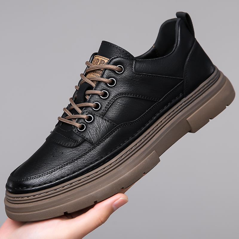 Men's thick soled board shoes  - đánh giá và giá Men Shoes For Office Work